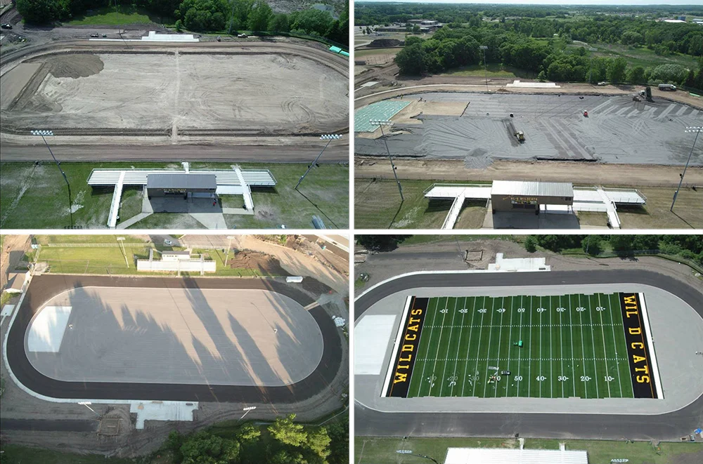 athletic fields drainage